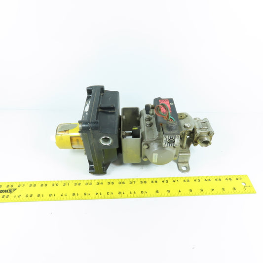 Swagelok AT Series Valve Actuator W/ 2200PSIG SS YQ7056001 Valve & Monitor