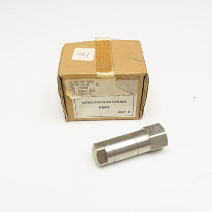Visteon KBF6 Stainless Steel Mono Coupler Female Quick Connect