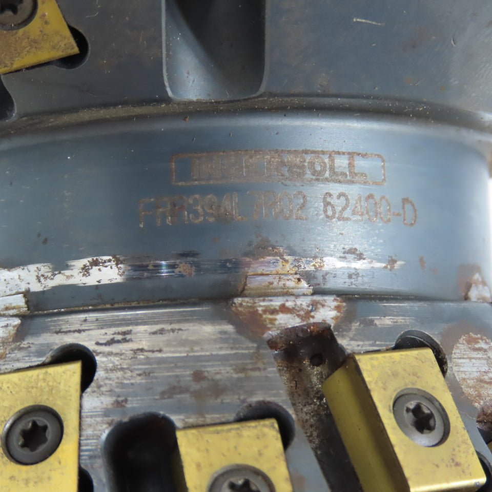 Ingersoll FRR394L7R02 62400-D Dovetail Face Mill Cutter Angled Indexable Inserts