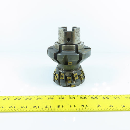 Ingersoll FRR394L7R02 62400-D Dovetail Face Mill Cutter Angled Indexable Inserts