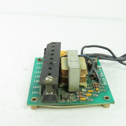 Reliance 0-54389 289 Brush Monitor Circuit Board