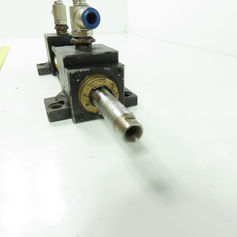 Parker 01.00 KC2ALU19A19A Double End Pneumatic Cylinder 1" Bore 2" Stroke 250PSI