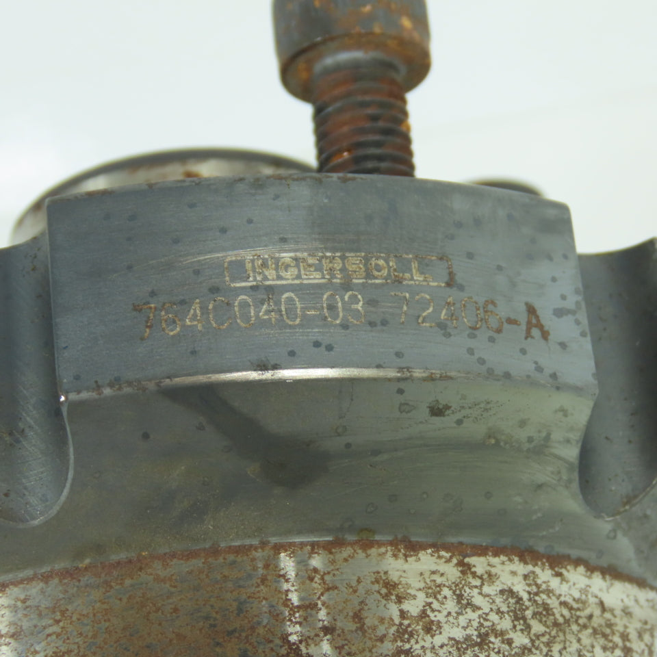 Ingersoll 764C040-03 72406-A Face Mill Cutter Holder 122mm OD HSK Size 100