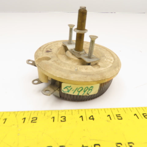 Ohmite Model L 5Ohm 5.48A Rheostat 300V Max