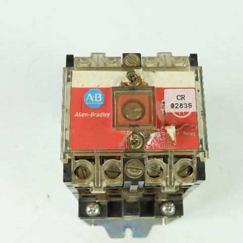 Allen Bradley 700S-DCP620Z24 Ser D DC Safety Control Relay 600V 24VDC Coil