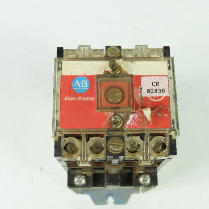 Allen Bradley 700S-DCP620Z24 Ser D DC Safety Control Relay 600V 24VDC Coil