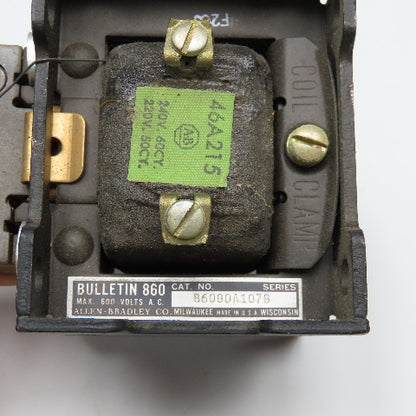Allen Bradley 860G0A107B 600VAC 220/240V 50/60Hz Solenoid Actuator