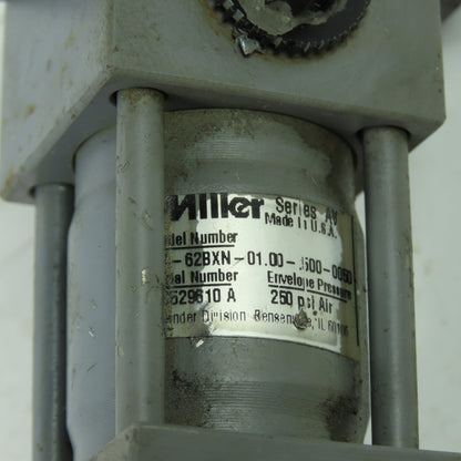 Miller AV-62BXN-1.00-.500-0050 Double Acting Hydraulic Cylinder 1" Bore 250PSI