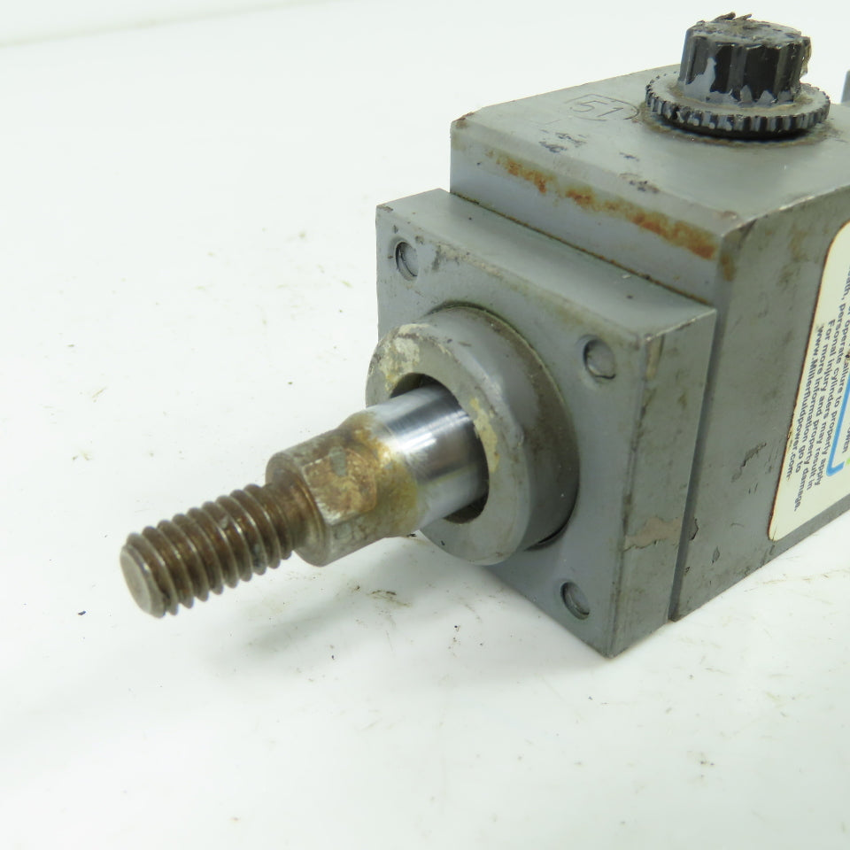 Miller AV-62BXN-1.00-.500-0050 Double Acting Hydraulic Cylinder 1" Bore 250PSI