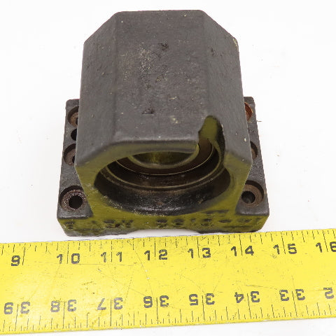 14-0152 30mm Bore Heavy Duty 6 Bolt Mounted Pillow Block Bearing Unit