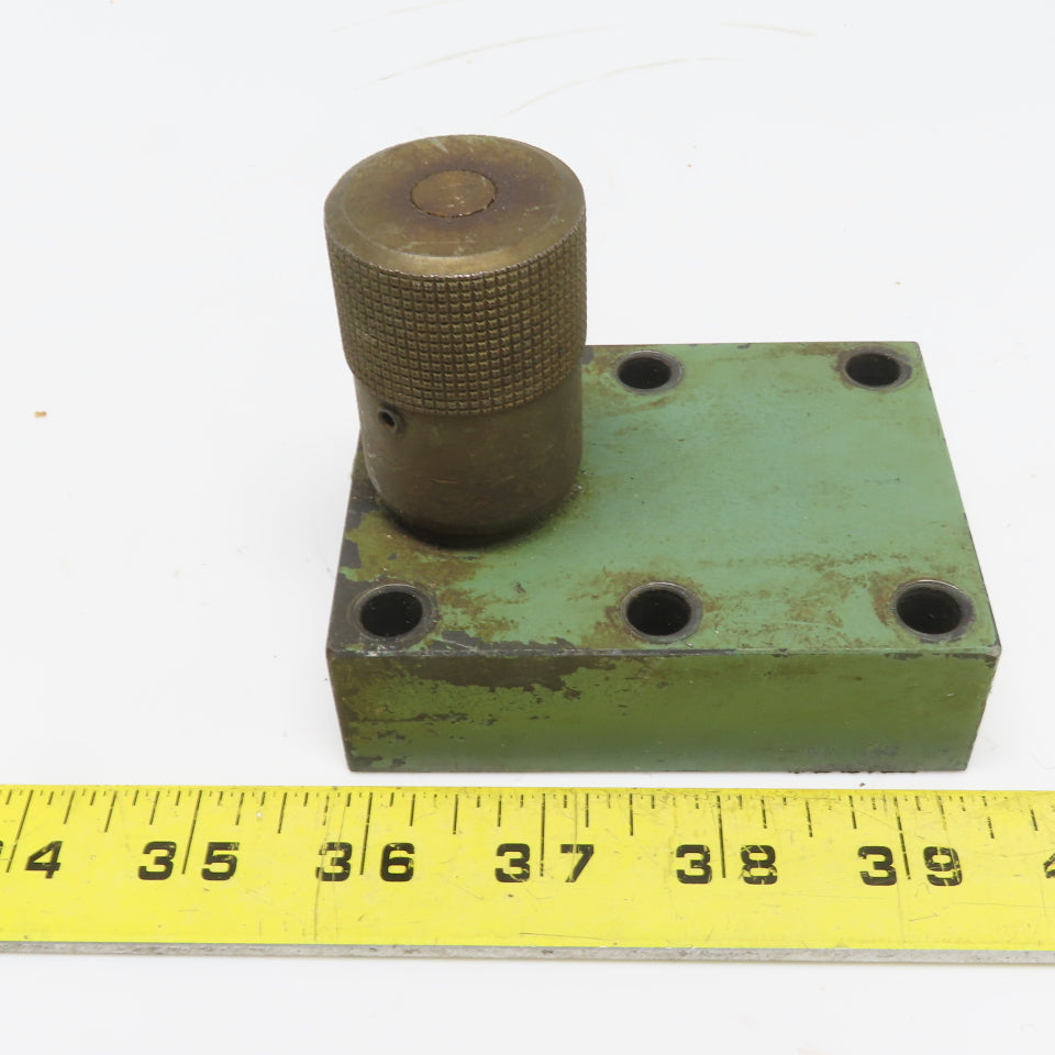 Parker NS-1200-G-12 Color Flow Speed Control Hydraulic Valve Block
