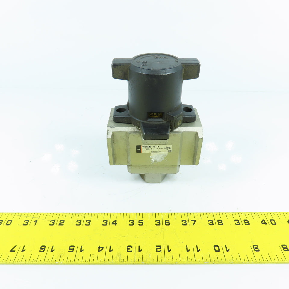 SMC VHS5500-10-R Pneumatic Lockout Valve 0.1-1.0MPa 1" NPT
