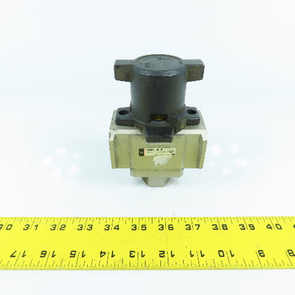 SMC VHS5500-10-R Pneumatic Lockout Valve 0.1-1.0MPa 1" NPT