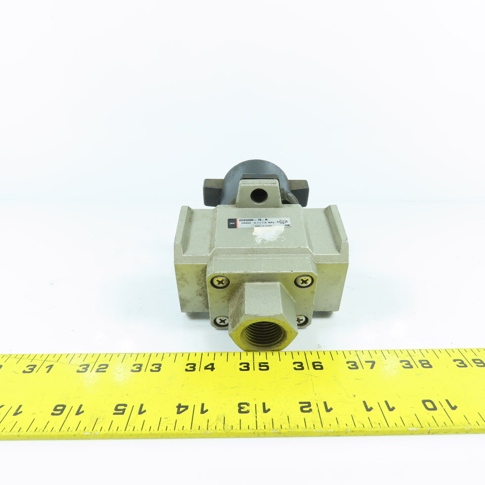 SMC VHS5500-10-R Pneumatic Lockout Valve 0.1-1.0MPa 1" NPT