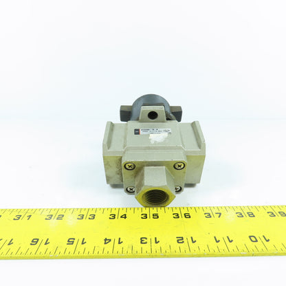 SMC VHS5500-10-R Pneumatic Lockout Valve 0.1-1.0MPa 1" NPT
