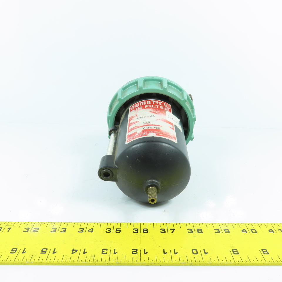 Numatics F608C-08 Compressed Air Filter (EKF608C Element) 1" NPT