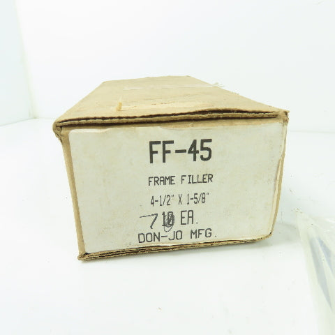 Don Jo FF-45 Frame Filler 4-1/2" x 1-5/8" Lot Of 7