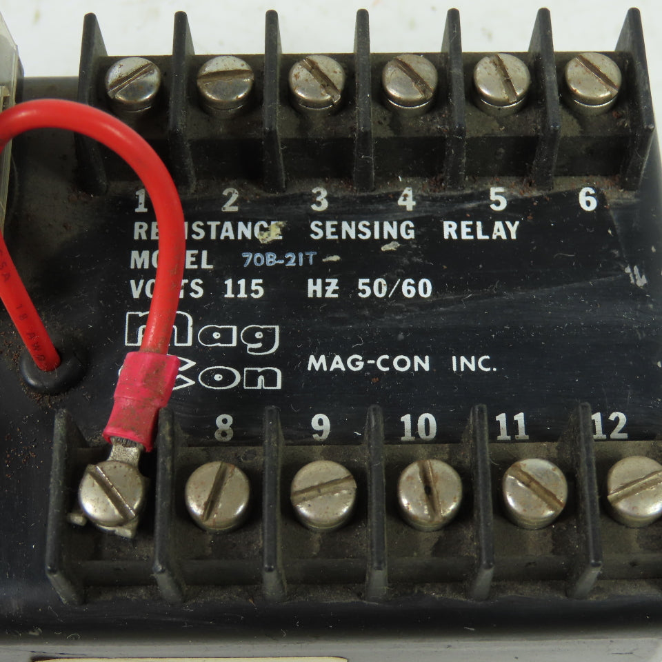Mag Con 70B-21T 115V Resistance Sensing Relay