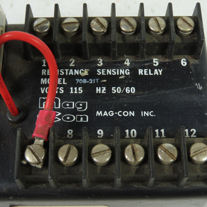 Mag Con 70B-21T 115V Resistance Sensing Relay
