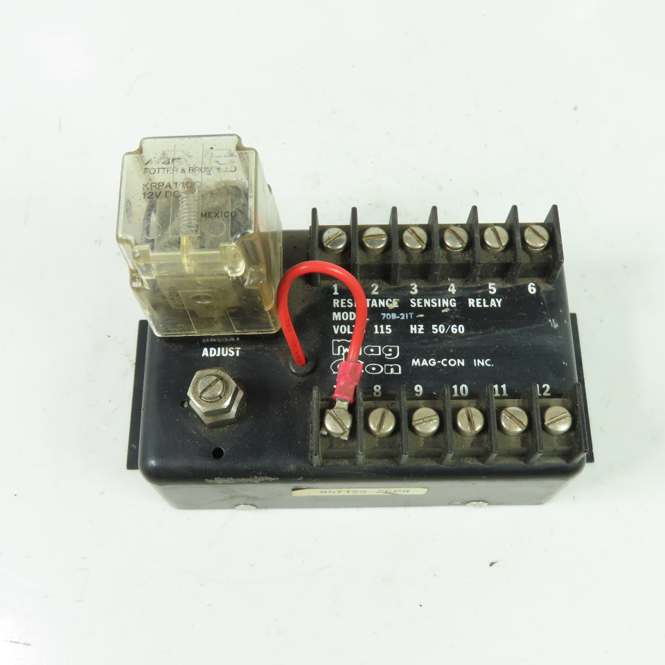 Mag Con 70B-21T 115V Resistance Sensing Relay