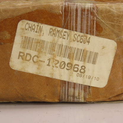 Ramsey RDC-120968 RM4268 Center Guide Silent Chain 3/4" Pitch 10' OAL 1" Wide