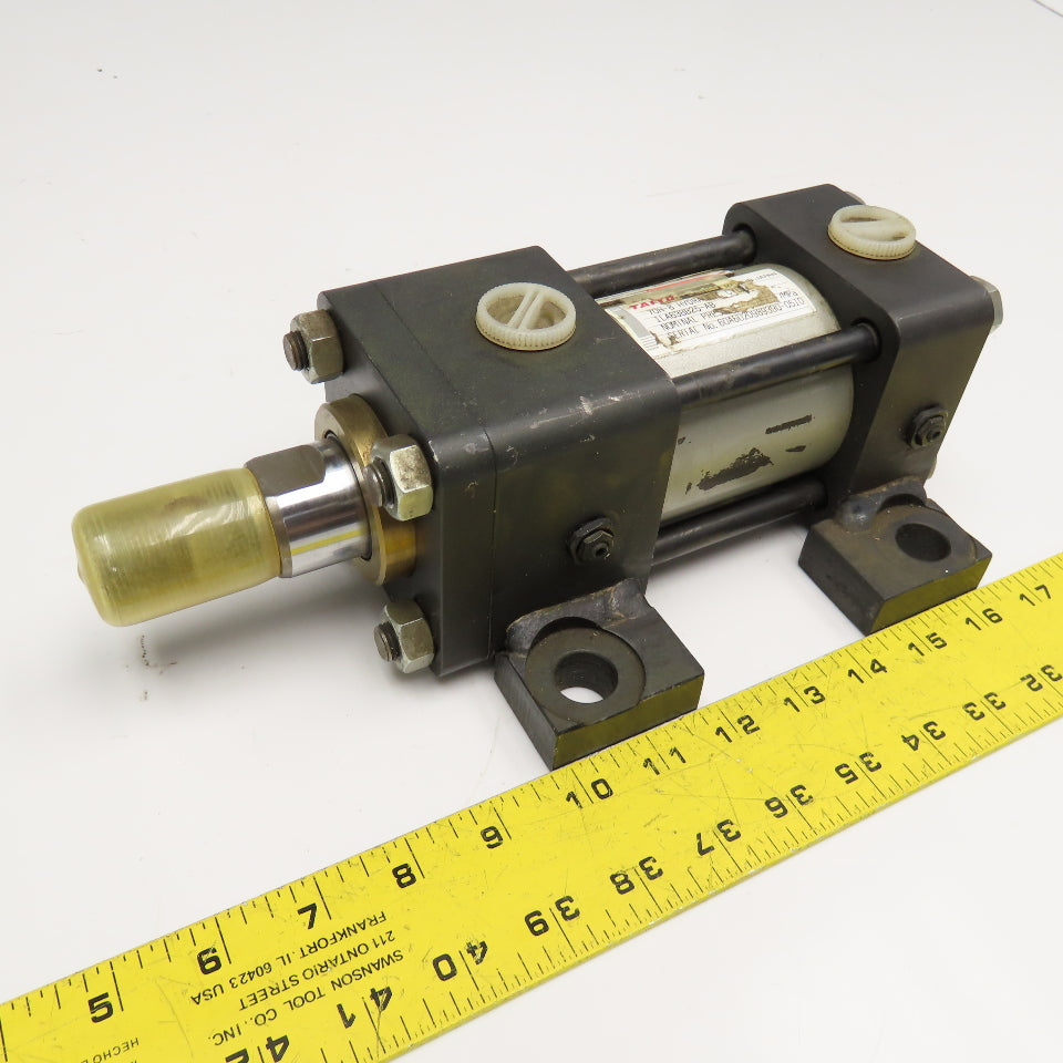 Taiyo Parker 70H-8 2-3/4" OD Bore 1" Stroke Double Acting Hydraulic Cylinder