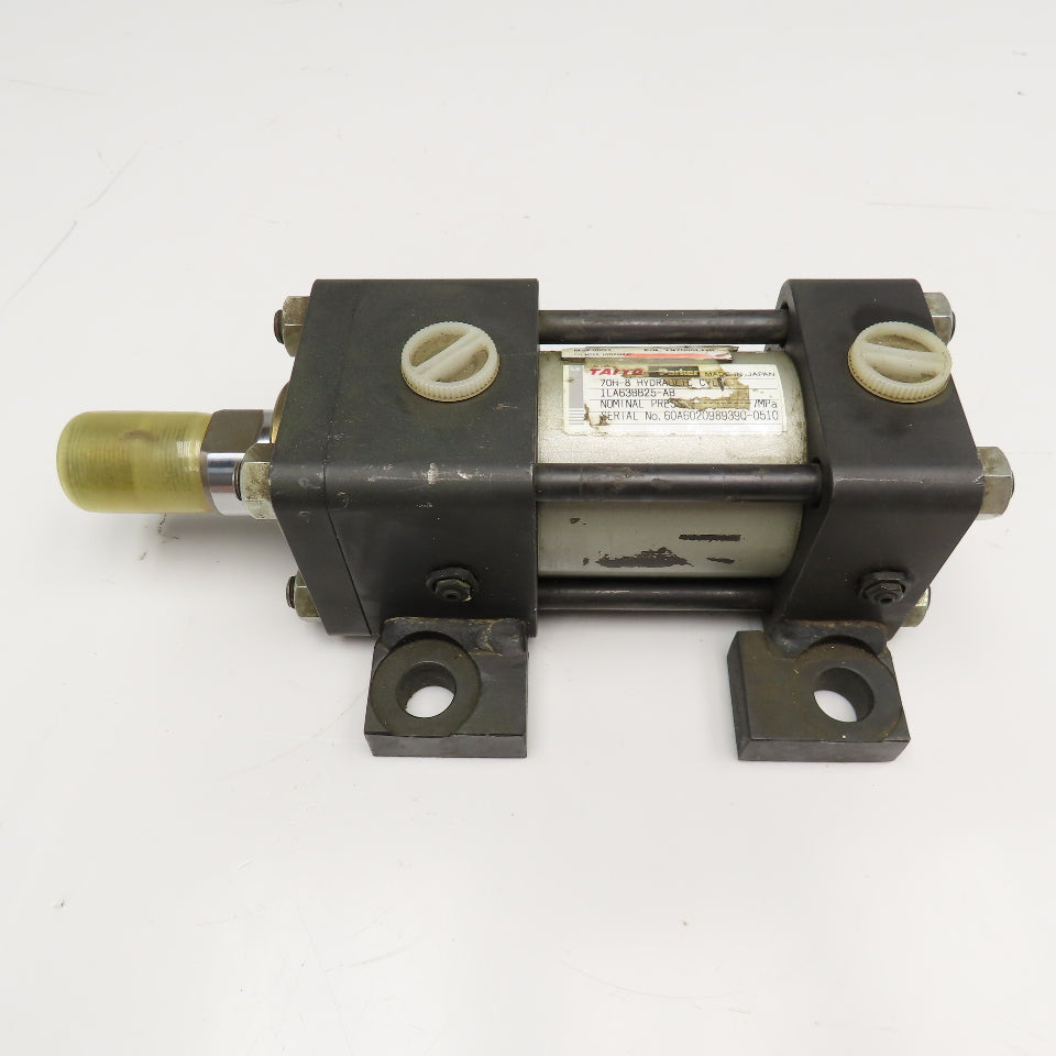 Taiyo Parker 70H-8 2-3/4" OD Bore 1" Stroke Double Acting Hydraulic Cylinder