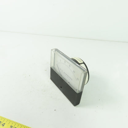 General Electric 251324ECEC7JCM 0-25 DC Amperes Millivolt Panel Meter 0-50MV