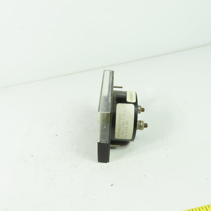 General Electric 251324ECEC7JCM 0-25 DC Amperes Millivolt Panel Meter 0-50MV