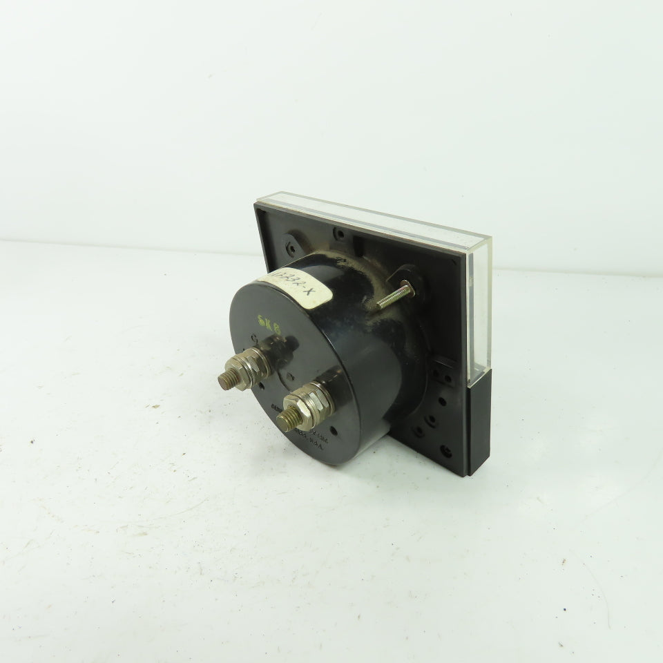 General Electric 251324ECEC7JCM 0-25 DC Amperes Millivolt Panel Meter 0-50MV