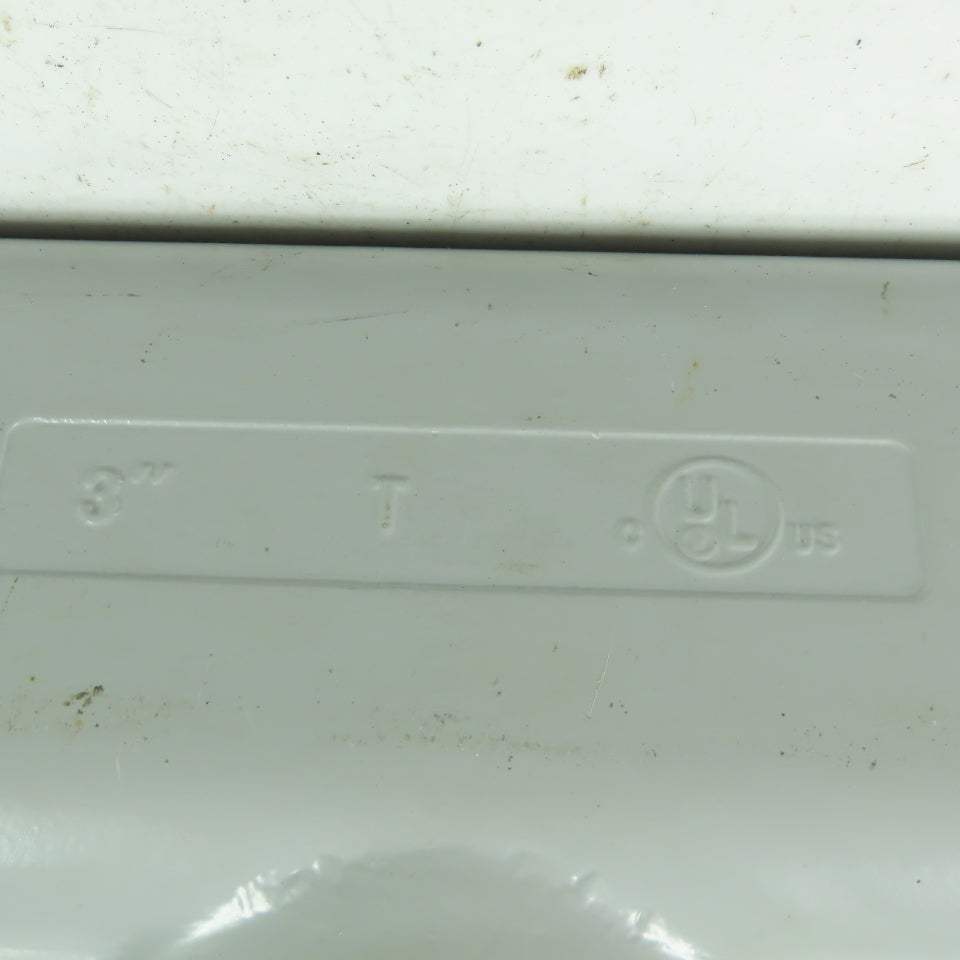 UL 3" Aluminum Conduit Body T 2-1/2" - 3" Cover
