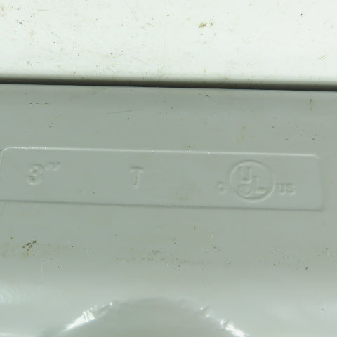 UL 3" Aluminum Conduit Body T 2-1/2" - 3" Cover