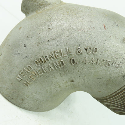 Mead Cornell & Co 44125 90° Steel Elbow 4" NPT