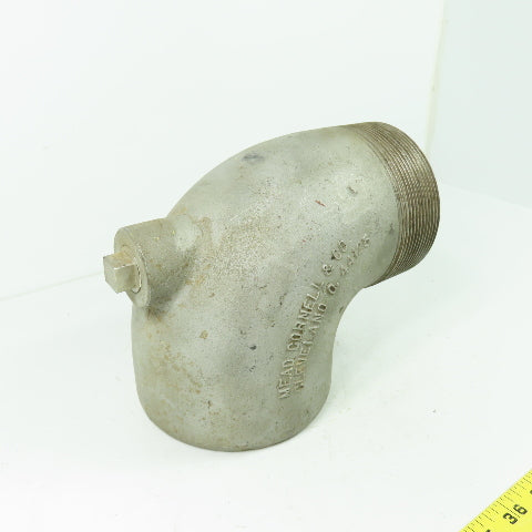 Mead Cornell & Co 44125 90° Steel Elbow 4" NPT