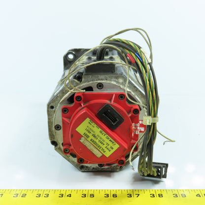 Fanuc A06B-0162-B175/0006-R 1.40kW AC Servo Motor 3000RPM 144V 6.0A W/Pulsecoder