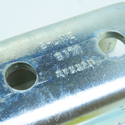 B-Line B172 4 Hole Channel Clevis Splice 7-1/4" L W/ Hardware Box Of 8