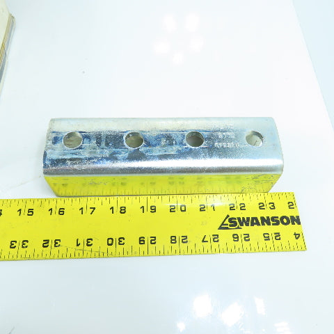 B-Line B172 4 Hole Channel Clevis Splice 7-1/4" L W/ Hardware Box Of 8
