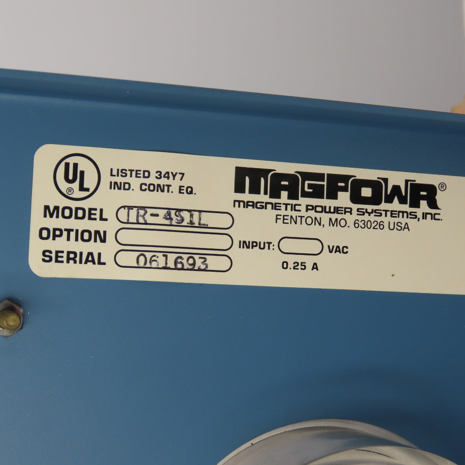 Magnetic Power Systems TR-4S1L Magpower TR-4 Tension Readout System NEW