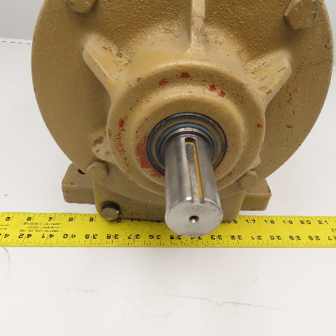 Hansen Junior JKH-51C-100I 100:1 Ratio Right Angle Thru Shaft Gear Reducer