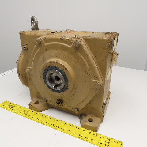 Hansen Junior JKH-51C-100I 100:1 Ratio Right Angle Thru Shaft Gear Reducer