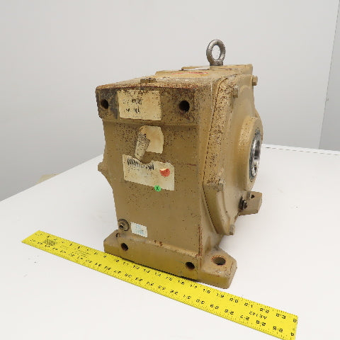 Hansen Junior JKH-51C-100I 100:1 Ratio Right Angle Thru Shaft Gear Reducer