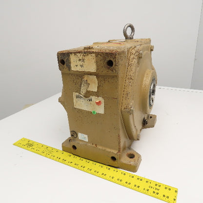 Hansen Junior JKH-51C-100I 100:1 Ratio Right Angle Thru Shaft Gear Reducer