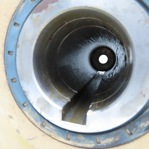 Hansen Junior JKH-51C-100I 100:1 Ratio Right Angle Thru Shaft Gear Reducer