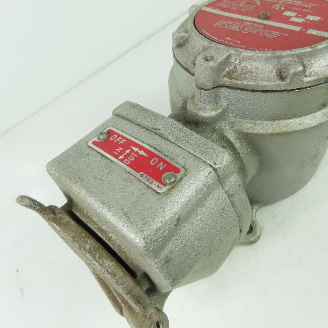 Crouse-Hinds FSQC 230 3-Pin Explosion Proof Receptacle Ph 30A 600V
