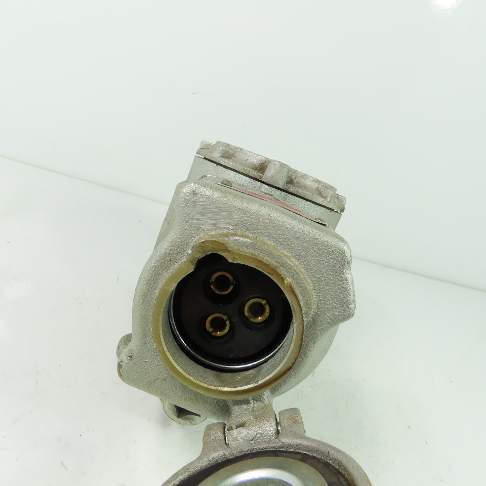 Crouse-Hinds FSQC 230 3-Pin Explosion Proof Receptacle Ph 30A 600V