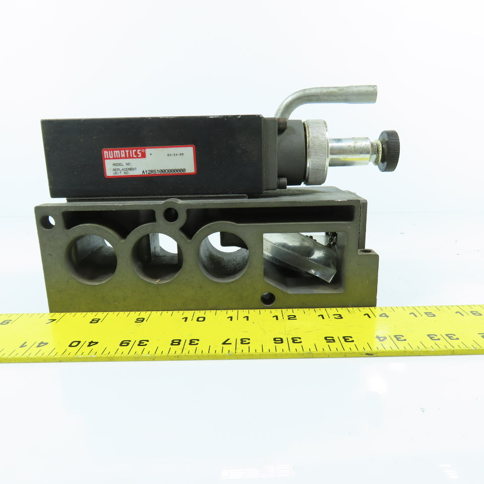 Numatics A12RS100O000000 Pneumatic Sandwich Regulator Valve 3/4 Way