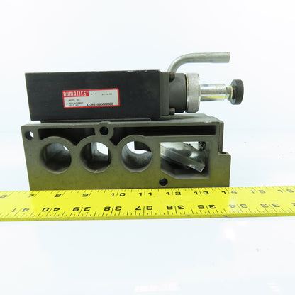Numatics A12RS100O000000 Pneumatic Sandwich Regulator Valve 3/4 Way