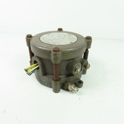 Dwyer 1950G-0-B-120 Differential Pressure Switch Explosion Proof 10A 240VAC