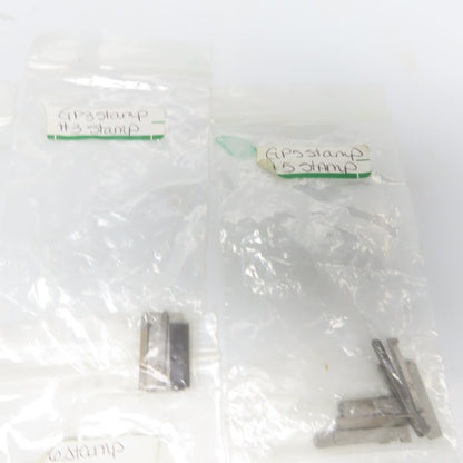 "0"-"9" Assorted Number & Letter Industrial Metal Stamps Misc. Lot of 60+