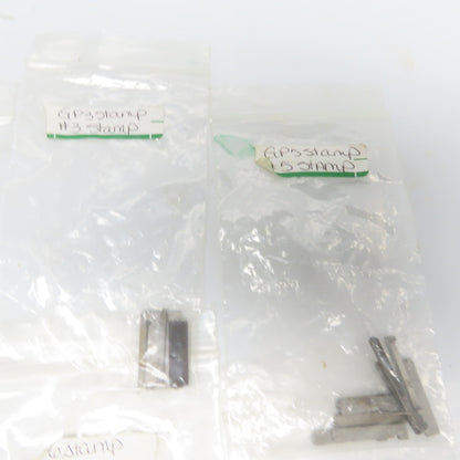"0"-"9" Assorted Number & Letter Industrial Metal Stamps Misc. Lot of 60+